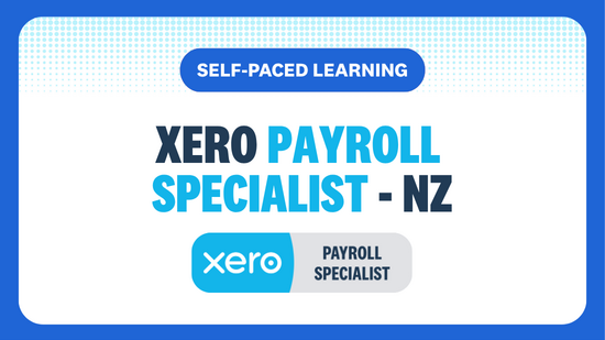  SELF-PACED LEARNING XERO PAYROLL SPECIALIST NZ